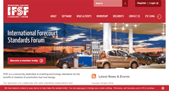 Desktop Screenshot of ifsf.org